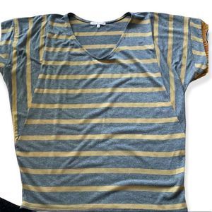 Red Haute large ladies top